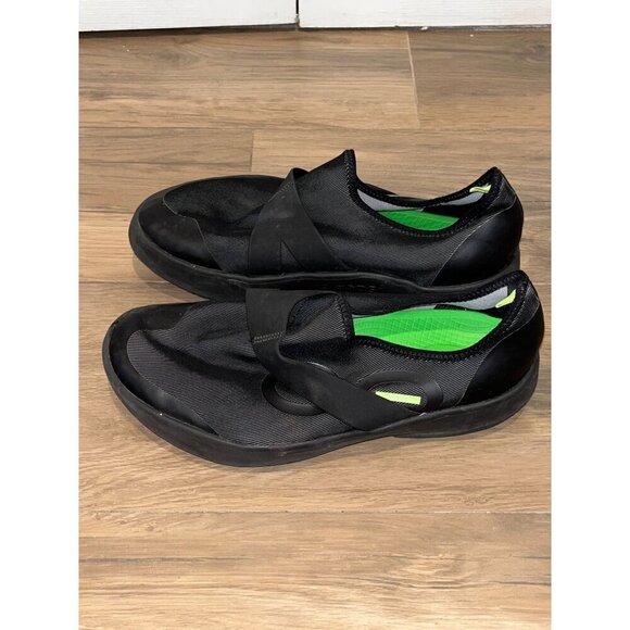 OOFOS Black & Gray Lightweight Recover Performance Fibre Low Shoes Men's Size 11 - Picture 5 of 9